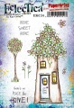PaperArtsy Gummistempel  Eclectica Collection E³ Kay Carley 34