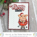 Bild 6 von The Rabbit Hole Designs Clear Stamps  - Merry Pigmas - Weihnachten Schweinchen