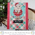 Bild 3 von The Rabbit Hole Designs Clear Stamps  - Merry Pigmas - Weihnachten Schweinchen
