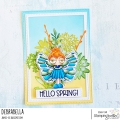 Bild 4 von Gummistempel Stamping Bella Cling Stamp MINI ODDBALL BUTTERFLY GIRL RUBBER STAMP