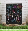 Bild 5 von Lawn Fawn Cuts  - Stanzschablone  fireworks hot foil plates lawn cuts - Feuerwerk