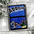 Bild 7 von Whimsy Stamps Die Stanze  -  Arrgh Word and Shadow Die Set
