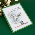 Bild 4 von Spellbinders Sending Peace Cling Rubber Stamp Set - House Mouse Stempelgummi