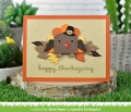 Bild 3 von Lawn Fawn Cuts  - Stanzschablone Tiny Gift Box Peacock and Turkey add-on Pfau Truthahn