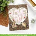 Bild 6 von Lawn Fawn Hot Foil Plates - woodgrain background hot foil plate