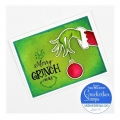 Bild 2 von Crackerbox & Suzy Stamps Cling - Gummistempel Grinch Face Sm.