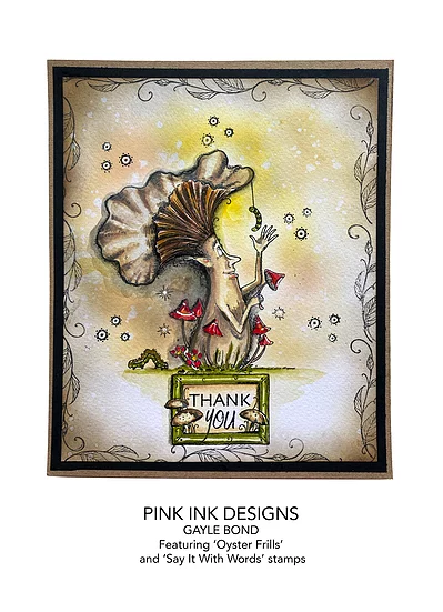 Bild 9 von Pink Ink Designs - Stempel Oyster Frills - Pilz