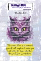 IndigoBlu Gummistempel - Cheshire Cat A6 Red Rubber Stamp