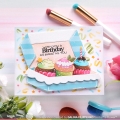 Bild 3 von Waffle Flower  Boxed Cupcakes Stencil - Stencilschablone Cupcake