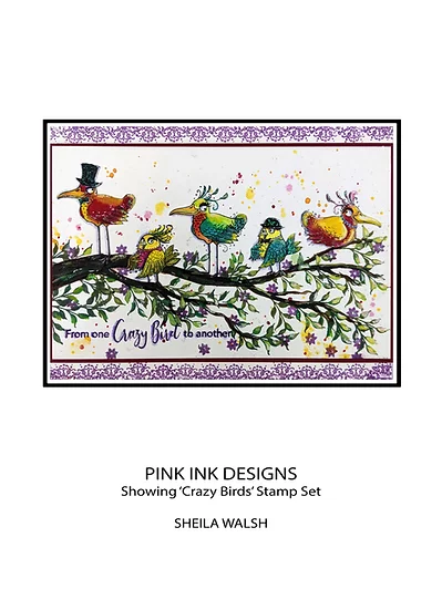 Bild 10 von Pink Ink Designs - Stempel Crazy Birds -Vogel