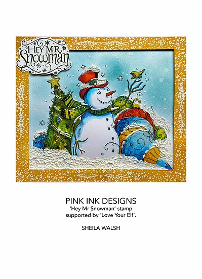 Bild 8 von Pink Ink Designs - Stempel  Hey Mr Snowman - Schneemann