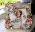 Bild 4 von Whimsy Stamps Rubber Cling Stamp  - Goldie Meerjungfrau