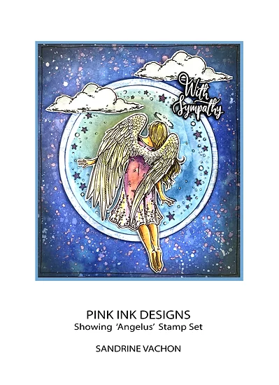 Bild 7 von Pink Ink Designs - Stempel Angelus - Engel