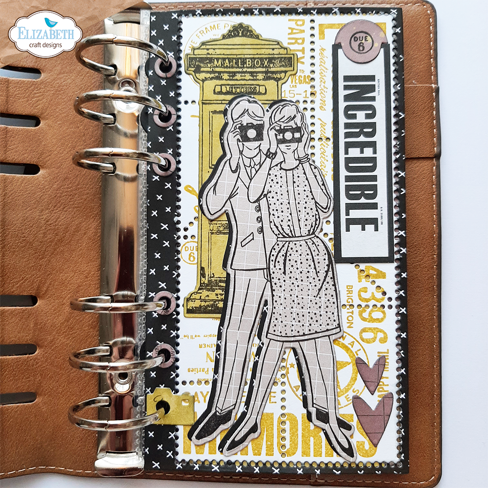 Bild 4 von Elizabeth Craft Clear - Stempel  u. Stanze - PLANNER ESSENTIALS Stamp & Dies Photos From the Past 