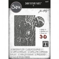Sizzix 3-D Texture Fades Embossing Folder by Tim Holtz - Prägefolder - Woodgrain