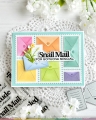 Bild 5 von Waffle Flower Postage Collage Envelope Die - Stanze