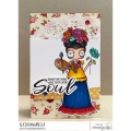 Bild 2 von Gummistempel Stamping Bella Cling Stamp ODDBALL FRIDA