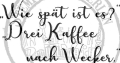 StempelBar Stempelgummi Wie spät ist es?