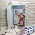 Bild 6 von Art Impressions Stamp Set - Watercolor Little Girl Front & Back - Mädchen Stempel & Stanzen