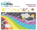 Bild 2 von Snijmallen DL Slimline kaart 5 Regenboog - Stanzen Regenbogen