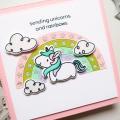 Bild 3 von Heffy Doodle Clear Stamps Set - Fluffy Puffy Unicorns - Stempel Einhorn