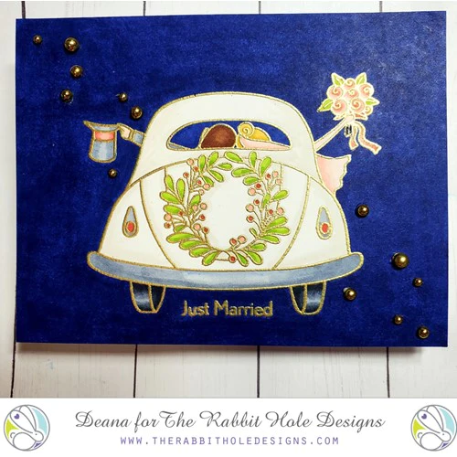 Bild 4 von The Rabbit Hole Designs Clear Stamps  - Just Married