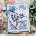Bild 10 von Whimsy Stamps Clear Stamps  - Bearly Hanging On - Bärchen