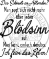 StempelBar Stempelgummi Altwerden/Blödsinn