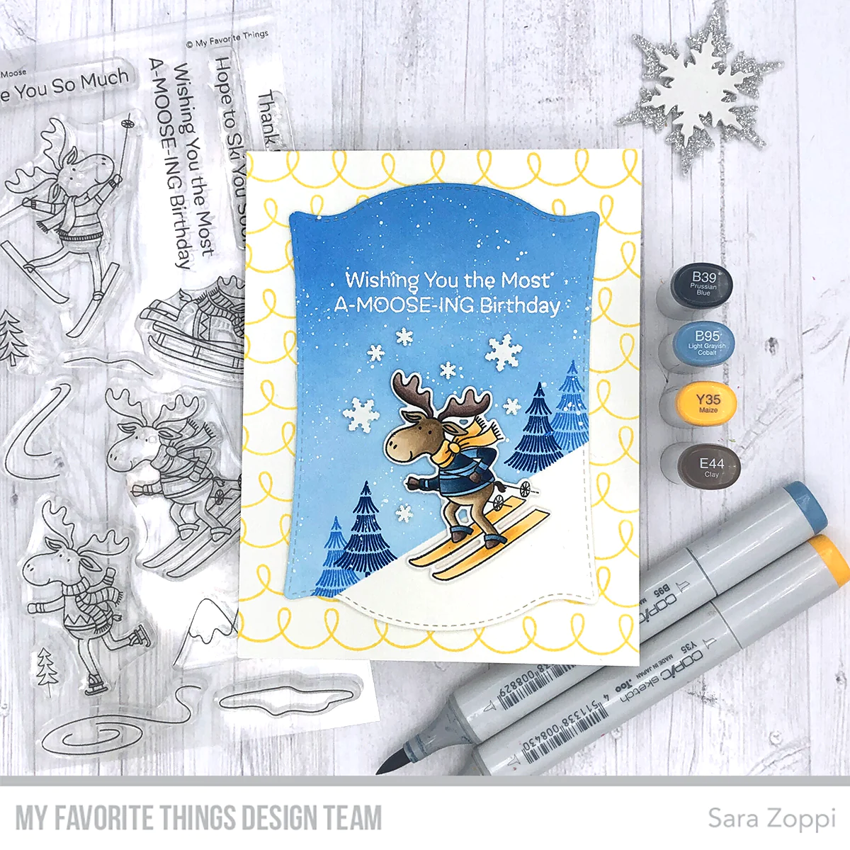 Bild 13 von My Favorite Things - Clear Stamps Merry Moose - Elch