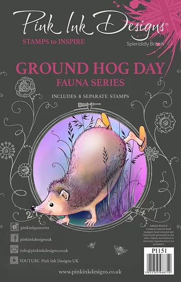 Bild 1 von Pink Ink Designs - Stempel  Ground Hog Day (Igel)