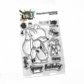  INKON3 Clear Stamp - Fox & Bunny Hugs
