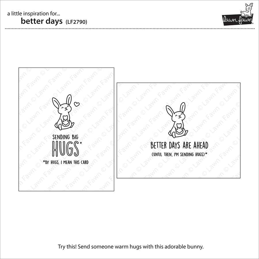 Bild 7 von Lawn Fawn Clear Stamps  - Clearstamp better days