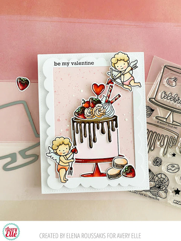 Bild 4 von Avery Elle Clear Stamps - A Cake For All Seasons - Kuchen