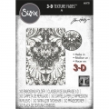 Sizzix 3-D Texture Fades Embossing Folder by Tim Holtz - Prägefolder - Damask