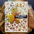 Bild 2 von Hero Arts Cling Stamp - Leaves In The Wind - Herbst Blätter