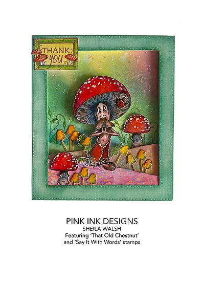 Bild 11 von Pink Ink Designs - Stempel That Old Chestnut - Pilz
