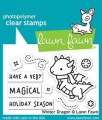 Lawn Fawn Clear Stamps - Winter Dragon