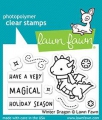 Bild 1 von Lawn Fawn Clear Stamps - Winter Dragon