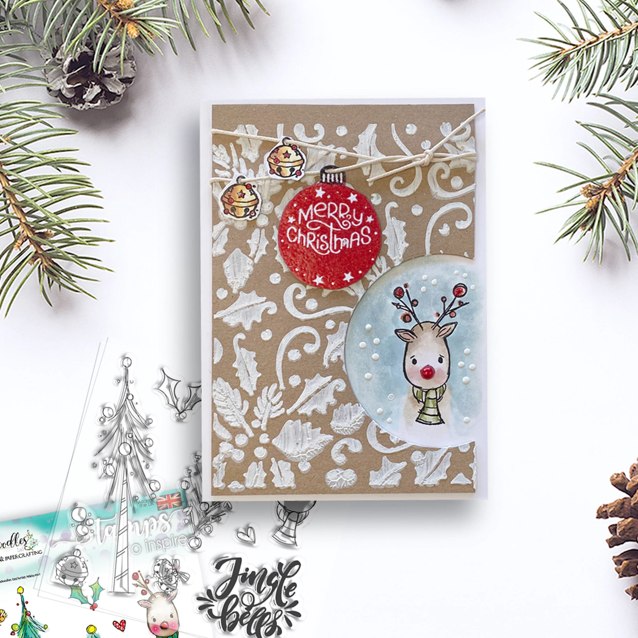 Bild 3 von Polkadoodles Clear Stamps - Jingle Bells Christmas