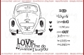 Unity Gummistempel Love Bug
