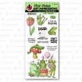 Art Impressions Clear Stamp Set - Frog Set