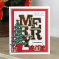 Bild 6 von Creative Expressions Big Bold Words Merry Craft Die & Stamp Set - Stanze & Stempel