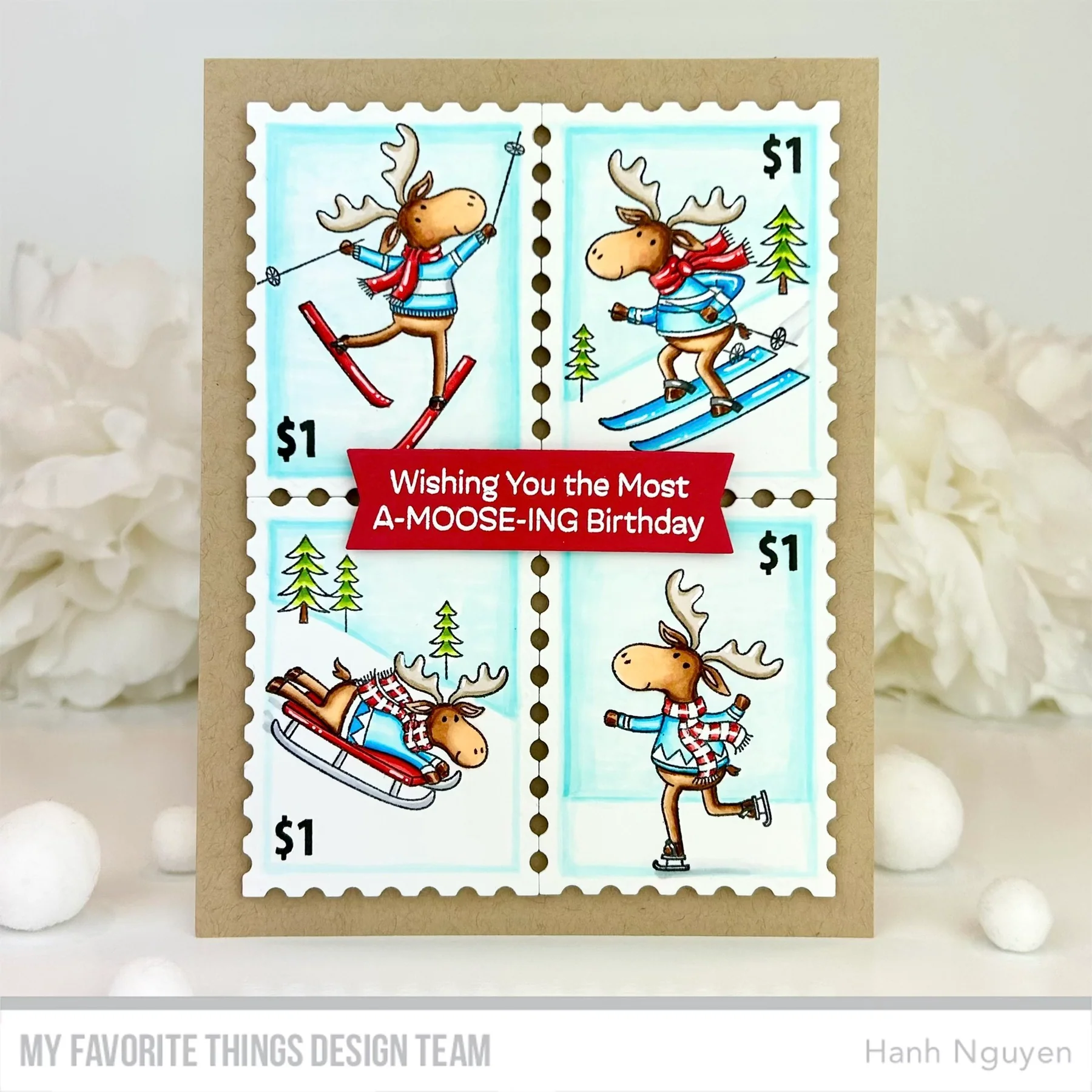 Bild 7 von My Favorite Things - Clear Stamps Merry Moose - Elch