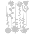 Bild 3 von Sizzix Thinlits Die by Tim Holtz - Stanzschablone - Artsy Stems - Blumen