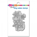 Bild 1 von Stampendous Cling Stamps Snow Swirls Rubber Stamp - Gummistempel