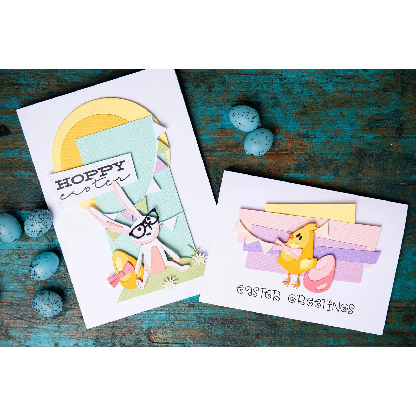 Bild 3 von Sizzix Thinlits Die by Tim Holtz - Stanzschablone - Vault Bunny & Chick
