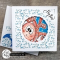 Bild 2 von CraftEmotions Stempel - clearstamps A6 - Ocean 8 Carla Creaties - Oktopus