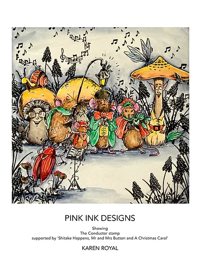 Bild 3 von Pink Ink Designs - Stempel The Conductor - Dirigent