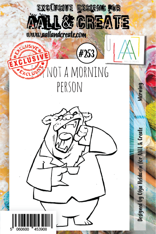 AALL & Create Clear Stamps  - Morning