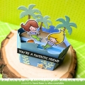 Bild 4 von Lawn Fawn Cuts  - Stanzschablone platform pop-up palm tree inserts